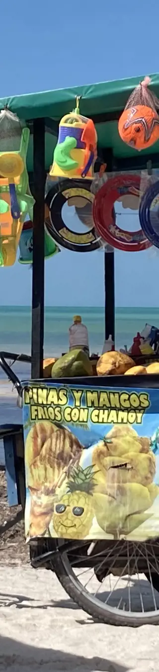 Frische Mangos an der Playa